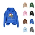 thumbnail image 1 of Merry Christmas Hoodies for Women 2025 Long Sleeve Sea Turtle Graphic Hooded Sweatshirt Pullover Tops, 1 of 6