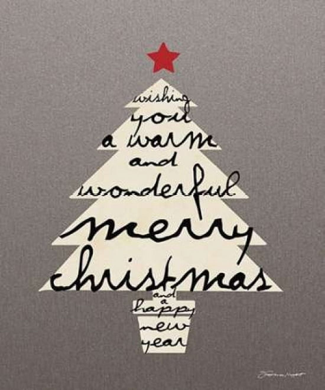 Merry Christmas I Canvas Art - Stephanie Marrott (20 x 24)