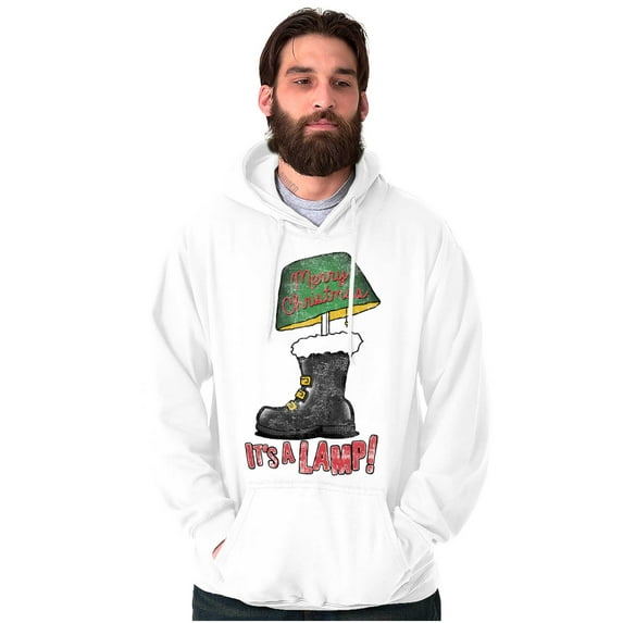 Merry Christmas Its a Lamp Hoodie Sweatshirt Women Men Brisco Brands L