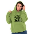 thumbnail image 1 of Merry Christmas Jesus Nativity Scene Hoodie Sweatshirt Women Men Brisco Brands 4X, 1 of 6