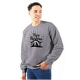 thumbnail image 1 of Merry Christmas Jesus Nativity Scene Unisex Plus Fleece Graphic Sweatshirt Brisco Brands 5X, 1 of 4