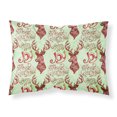 thumbnail image 1 of Merry Christmas Joy Reindeer Fabric Standard Pillowcase, 1 of 2