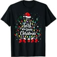 thumbnail image 1 of Merry Christmas Just A Girl Who Loves Christmas Tree Xmas T-Shirt, 1 of 4