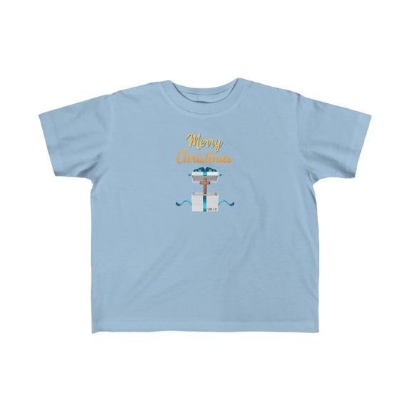 Merry Christmas Kid's Fine Jersey Tee 2T-6T