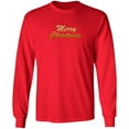 thumbnail image 1 of Merry Christmas LS Ultra Cotton Tee Shirt, 1 of 11