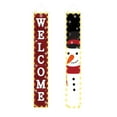 thumbnail image 1 of Merry Christmas Lighted Banner for Doorway Porch Yard, Festive Xmas Holiday Theme Decor Outdoor Indoor Front Door Wall Welcome Hanging LED Banner (C), 1 of 6