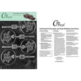 thumbnail image 1 of Merry Christmas Lolly Chocolate Candy Mold with Exclusive Cybrtrayd Copyrighted Molding Instructions, 1 of 1