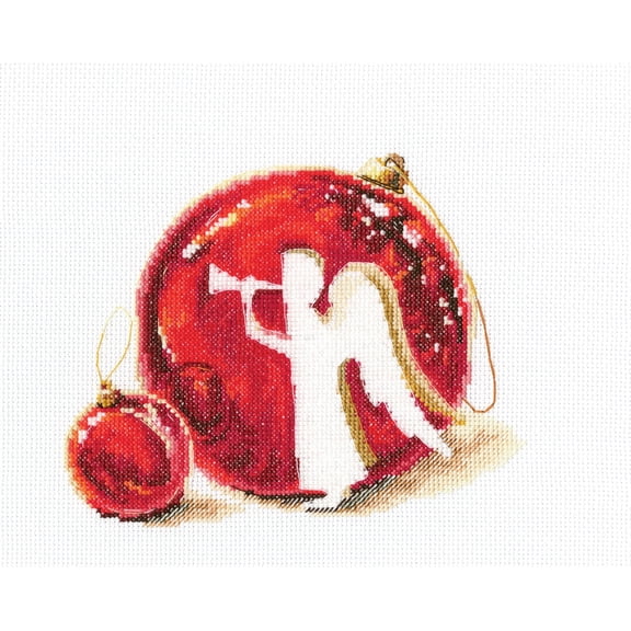 Merry Christmas! Counted Cross Stitch Kit-7.25"X6" 14 Count