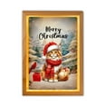 thumbnail image 1 of Merry Christmas Maine Coon Enjoys Catmas Winter Xmas Holiday Acrylic Plaque with Wood Photo Frame Box Cat Lover Kitten Owner Gifts Light Box - 02022, 1 of 5