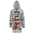 thumbnail image 1 of Merry Christmas Maine Coon Enjoys Catmas Winter Xmas Holiday All Over Print 3D Hooded Duffle Toggle Coat Cat Lover Kitten Owner Gifts - 02022, 1 of 6