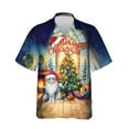 thumbnail image 1 of Merry Christmas Maine Coon Santa Hat Xmas Tree Winter Holiday Hawaiian Shirt Breathable Summer Unisex Merch Cat Lover Kitten Owner Gifts - 01013, 1 of 6