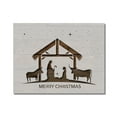 thumbnail image 1 of Merry Christmas Manger Nativity Scene Stencil Template Reusable 8.5 x 11 Inches for Painting on Walls, Wood, Arts and Crafts by Stencilville, 1 of 2