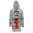 thumbnail image 1 of Merry Christmas Mastiff Enjoys Woofmas Winter Xmas Holiday All Over Print 3D Hooded Duffle Toggle Coat Mastiffs Dog Lover Gifts Idea - 02022, 1 of 6