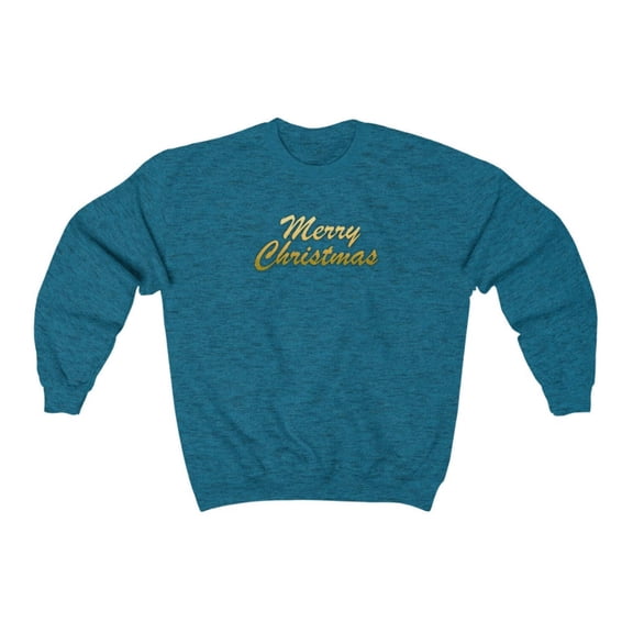Merry Christmas Men Unisex Heavy Blendâ„¢ Crewneck Sweatshirt