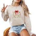 thumbnail image 1 of Merry Christmas Mimi Sweatshirt Cute Women Grandma Holiday Gifts Season Long Sleeve Graphic ShirtsPullover Top, 1 of 4