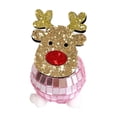 thumbnail image 1 of Merry Christmas Mirror Deer Ornament Light Santa Table Decoration Holiday Party Decoration, 1 of 3