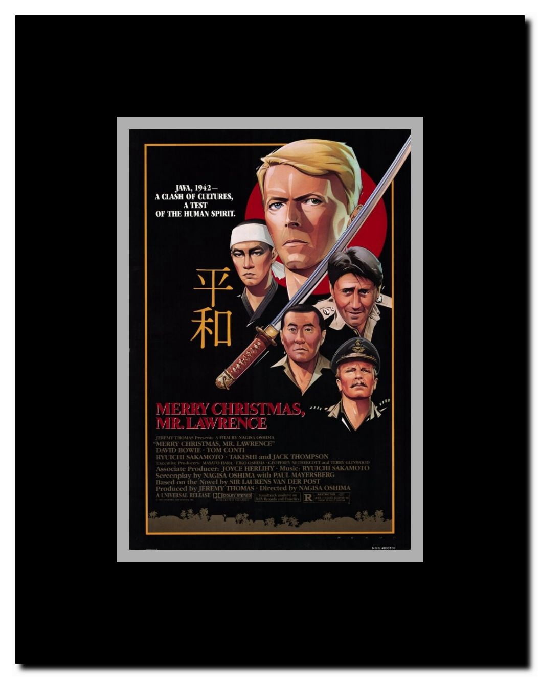 Merry Christmas Mr. Lawrence Framed Movie Poster