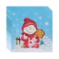thumbnail image 1 of Merry Christmas Napkin, Red Snowman Snowflake, Dessert Paper, Blue Wonderland, Handnapkin, Beverage Cake Salad Fruit Paper, Dinnerware, Luncheon Paper, Disposable, Xmas Party Supplies BBQ Picnic, 1 of 6