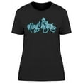 thumbnail image 1 of Merry Christmas Neon Effect T-Shirt Women -Image by Shutterstock, Female Medium, 1 of 2