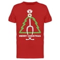thumbnail image 1 of Merry Christmas Nurse Tree Men's T-shirt, 1 of 2