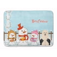 thumbnail image 1 of Merry Christmas Old English Sheepdog Machine Washable Memory Foam Mat, 1 of 4
