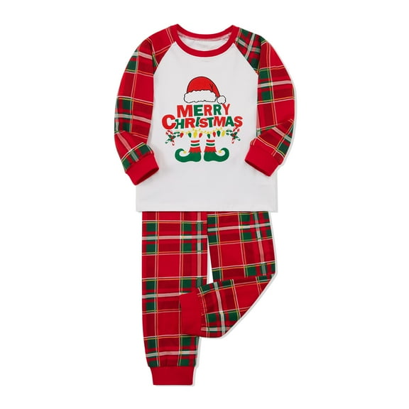 Merry Christmas Pajamas Family Matching Sets for Adults Kids Baby Holiday Home Xmas Sleepwear Set