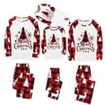 thumbnail image 1 of Merry Christmas Pajamas Sets for Family Matching Festival Long Sleeve Xmas Sleepwear PJ's Suits - Women 2XL, 1 of 11