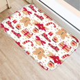 thumbnail image 1 of Merry Christmas Pattern Bedroom Anti-Slip Shop Home Doormat Kitchen Bath Soft Entrance Door Mat Christmas Gifts Soft Carpet Rug, 1 of 6