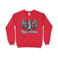 thumbnail image 1 of Merry Christmas Pink Blue Tree Shirt, Christmas Sweatshirt, Merry Christmas Shirt, Cute Christmas Tees for Women, Holiday Shirt, 1 of 10
