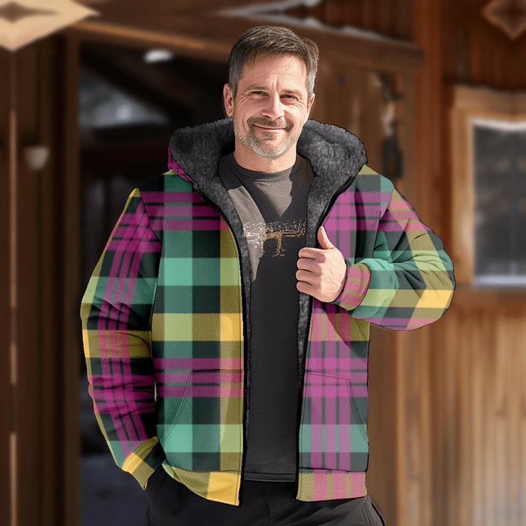 Merry Christmas Plaid Mens Hoodies Jackets for Boys Clothing 3XL Walmart