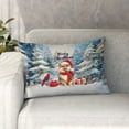 thumbnail image 1 of Merry Christmas Pomeranian Enjoys Woofmas Winter Xmas Holiday Pillowcase Double Sided Pom Dog Lover Gifts Pillow Case Covers - 02022, 1 of 3