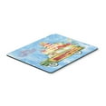 thumbnail image 1 of Merry Christmas Pomeranian Mouse Pad Hot Pad or Trivet, 1 of 1