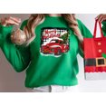 thumbnail image 1 of Merry Christmas Red Truck Sweatshirt, Christmas Holiday Shirt, 1 of 9