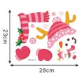 thumbnail image 1 of Merry Christmas Refrigerator Stickers Window Children Cartoon Stickers Self-adhesive, 1 of 7