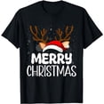 thumbnail image 1 of Merry Christmas Reindeer Xmas Family Matching Men Women Kids T-Shirt, 1 of 3