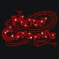 thumbnail image 1 of Merry Christmas Rhinestone Iron on Transfer 11.7x8.3 Inch Heat Transfer Decal Bling Decals Clear Rhinestone Template Clothing Repair Applique for T-Shirt Clothing Pants Bags diy, 1 of 7