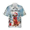 thumbnail image 1 of Merry Christmas Rhodesian Ridgeback Enjoys Woofmas Winter Xmas Holiday Hawaiian Shirt Breathable Summer Unisex Merch Ridgebacks Dog Lover Gifts - 02022, 1 of 6