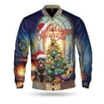 thumbnail image 1 of Merry Christmas Rottweiler Santa Hat Xmas Tree Winter Holiday All Over Print 3D Baseball Jacket Rottie Dog Lover Gifts Idea Bomber Jacket Softball - 01013, 1 of 6
