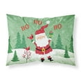 thumbnail image 1 of Merry Christmas Santa Claus Ho Ho Ho Fabric Standard Pillowcase, 1 of 2