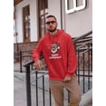 thumbnail image 1 of Merry Christmas Santa Claus Men Hoodie, Male XX-Large, 1 of 4