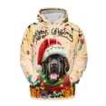 thumbnail image 1 of Merry Christmas Santa Newfoundland Scarf Twinkling Lights Xmas Holiday All Over Print 3D Hoodie Unisex Merch Hoodies Newfie Dog Lover Gifts - 00022, 1 of 6