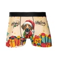 thumbnail image 1 of Merry Christmas Santa Rhodesian Ridgeback Scarf Twinkling Lights Xmas Holiday All Over Print Boxer Briefs Underwear for Men Dad Ridgebacks Dog Lover Gifts - 00022, 1 of 6