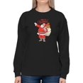 thumbnail image 1 of Merry Christmas Santa Sweatshirt Women -Smartprints Designs, Female 5X-Large, 1 of 4