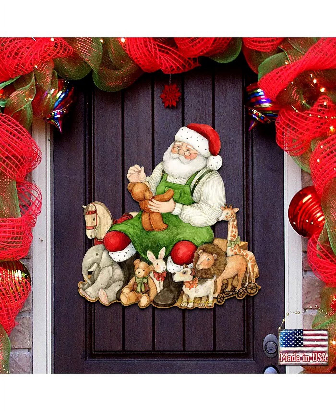 Merry Christmas Santa Wall and Door Decor art by Susan Winget 8471102HSW Designocracy