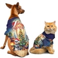 thumbnail image 1 of Merry Christmas Schnauzer Santa Hat Xmas Tree Winter Holiday Hawaiian Summer Shirt for Small Medium Large Dog Cat Miniature Schnauzer Dog Lover - 01013, 1 of 6