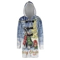 thumbnail image 1 of Merry Christmas Schnauzer Snowy Winter with Gifts Tree Decorations All Over Print 3D Hooded Duffle Toggle Coat Miniature Schnauzer Dog Lover - 12020, 1 of 6
