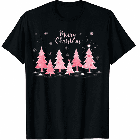 Merry Christmas Shirts Tree Xmas Holiday Party Tees Tops for Men and Women