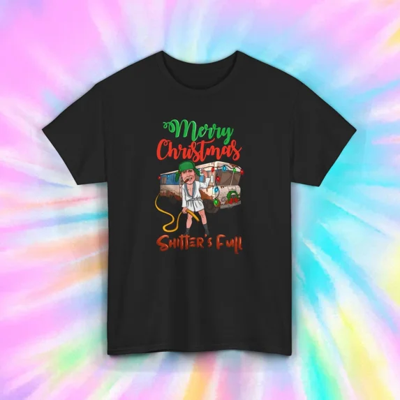 Merry Christmas Shitters Full Funny Holiday Vacation Gift Top Unisex T-Shirt up to size 5XL