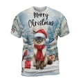 thumbnail image 1 of Merry Christmas Siamese Enjoys Catmas Winter Xmas Holiday All Over Print 3D Shirt Unisex Merch Cat Lover Kitten Owner Gifts - 02022, 1 of 6