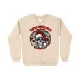 thumbnail image 1 of Merry Christmas Skeleton Plaid Leopard Print Sweatshirt, 1 of 10